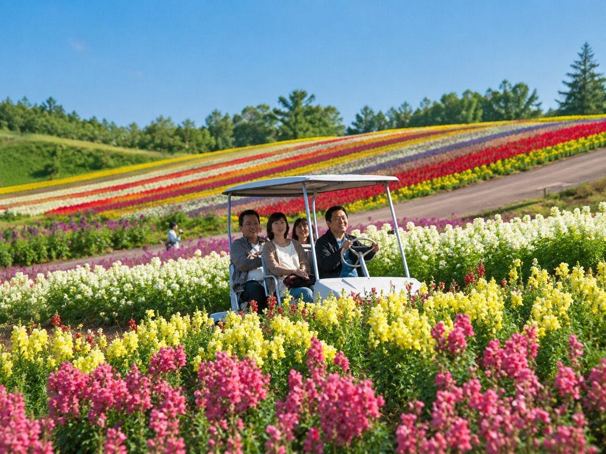 Biei Shirogane Onsen Hotel Park Hills
