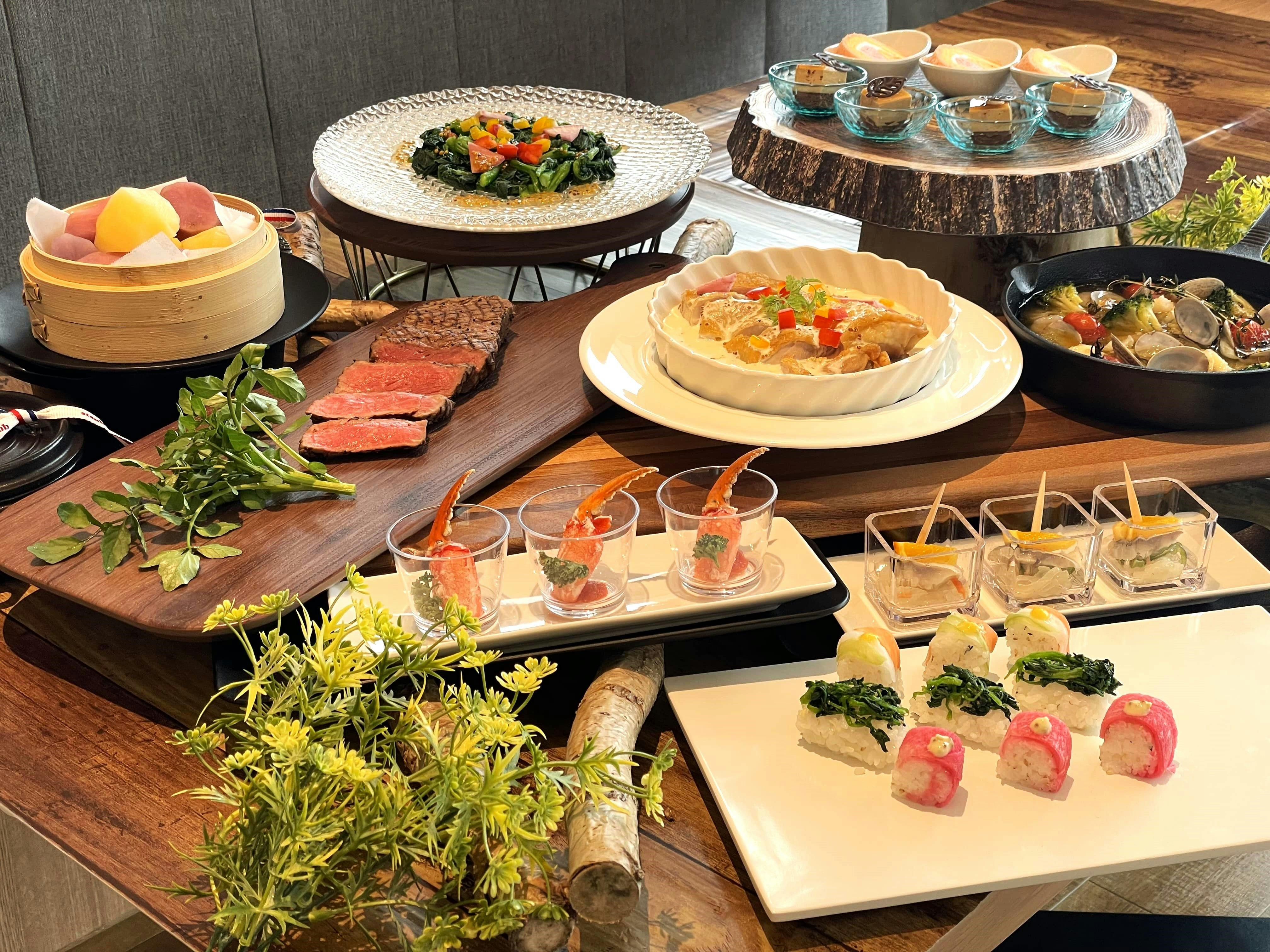 【บุฟเฟ่ต์อาหารเย็น】