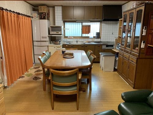 宿はグッドリッチ客室ダイニング