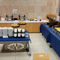 朝食会場