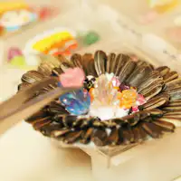 #【자연 체험】해바라기 씨 브로치 만들기 5