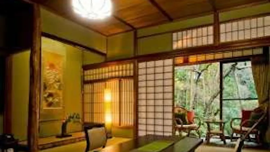 Hakone Yumoto Onsen Gensen Kakenagashi Furotsuki Hanare Oheya Shoku no Yado Yamabeso