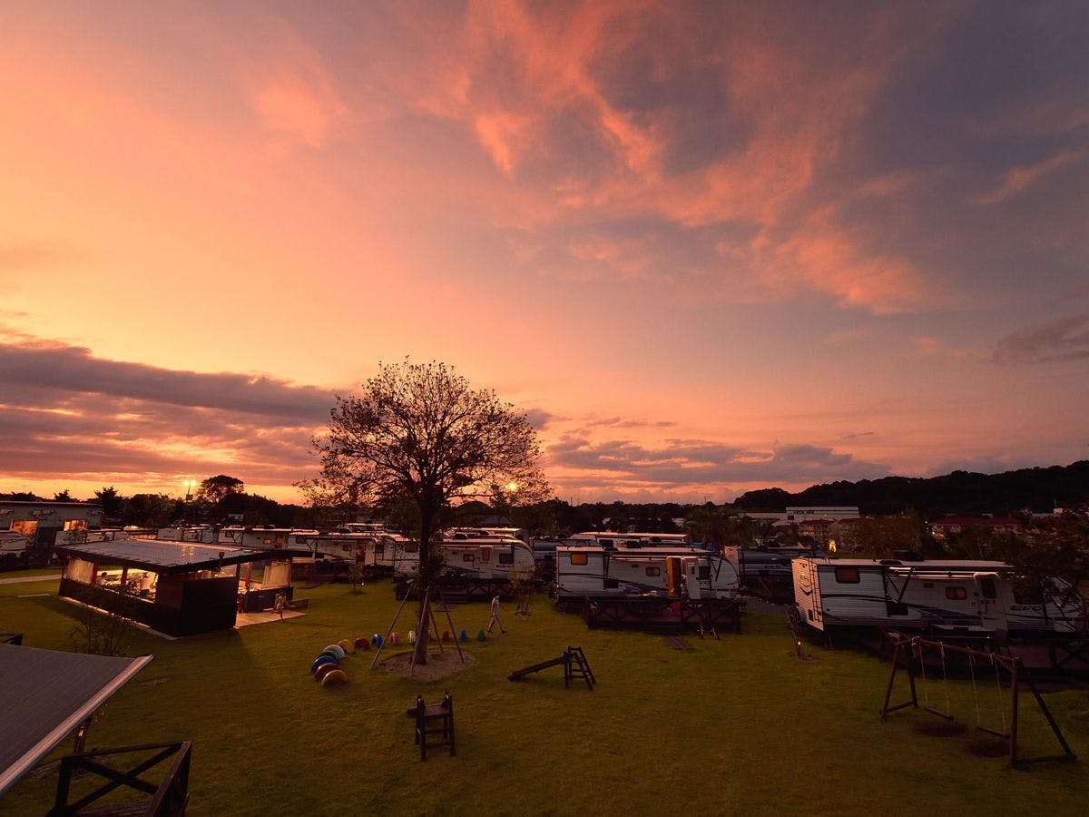 *【ภายนอก (เย็น)】ภายในพื้นที่