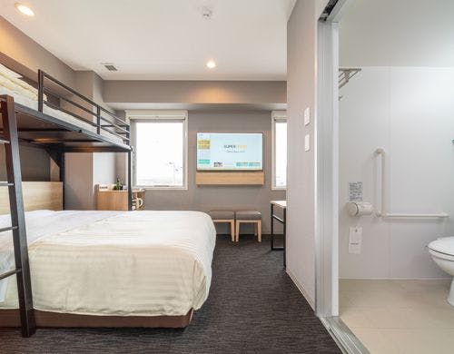 最大4名様までご宿泊頂けるお部屋です