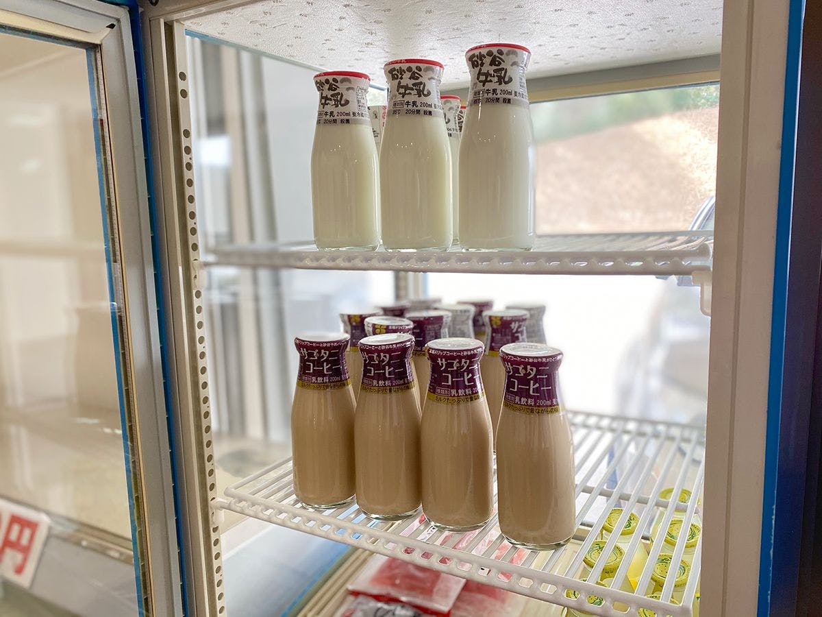 นมซุนาตานิ ◎ 150 เยน/ขวด