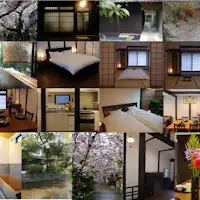 Rumah gaya Kyoto sewa satu bangunan dengan dapur, bak mandi Hinoki, mesin cuci.