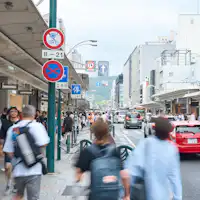 【ข้อมูลบริเวณใกล้เคียง】<ย่านบันเทิง・ถนนชิโจ>