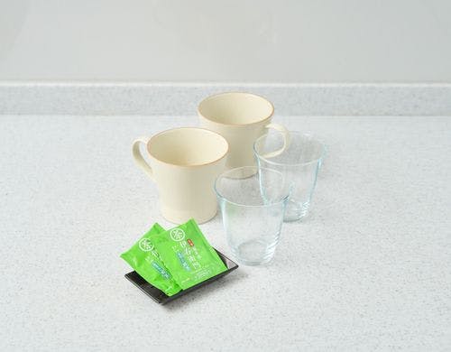 【部屋備品】コップ類・お茶