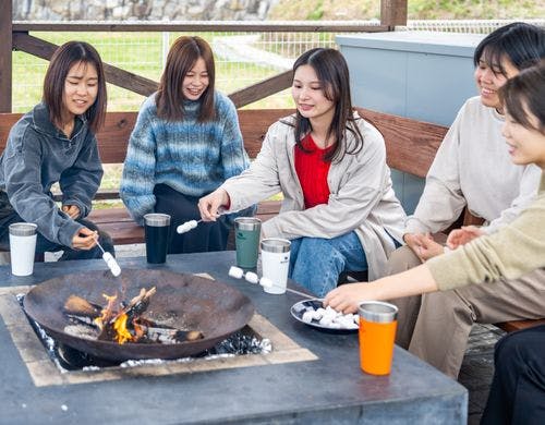 焚き火（有料オプション）