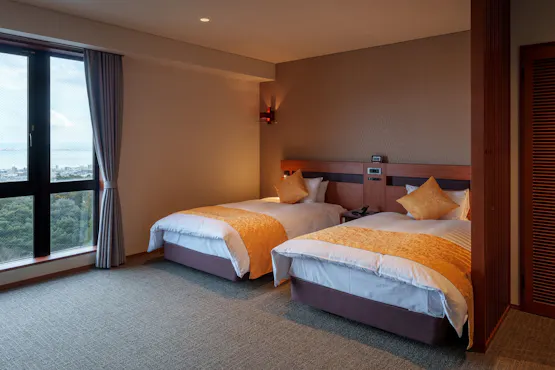俯瞰别府湾的【高级客房】