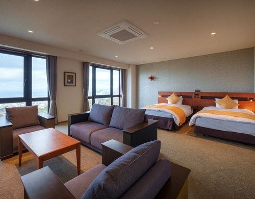 デラックスルーム別府湾を望む海側客室