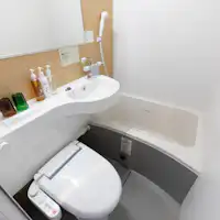 所有客房均配備獨立浴室。