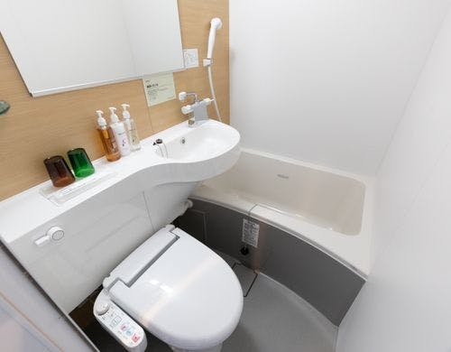 全室にユニットバス完備