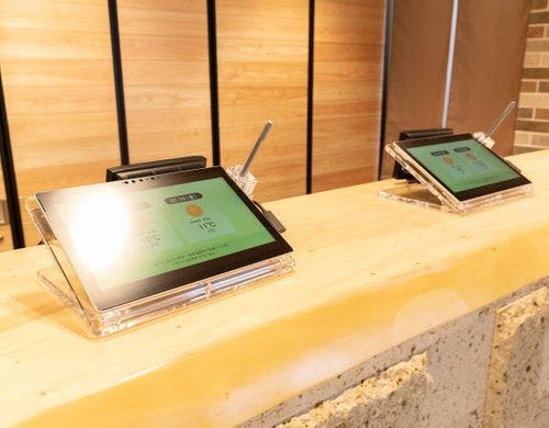 【Smart】タブレットにてチェックイン