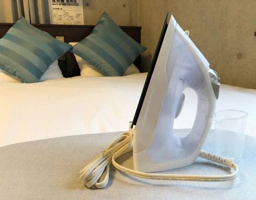 【全室完備】アイロンも完備