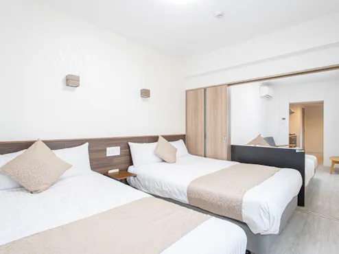 【Lampiran】3 Kamar dengan Tempat Tidur Ganda