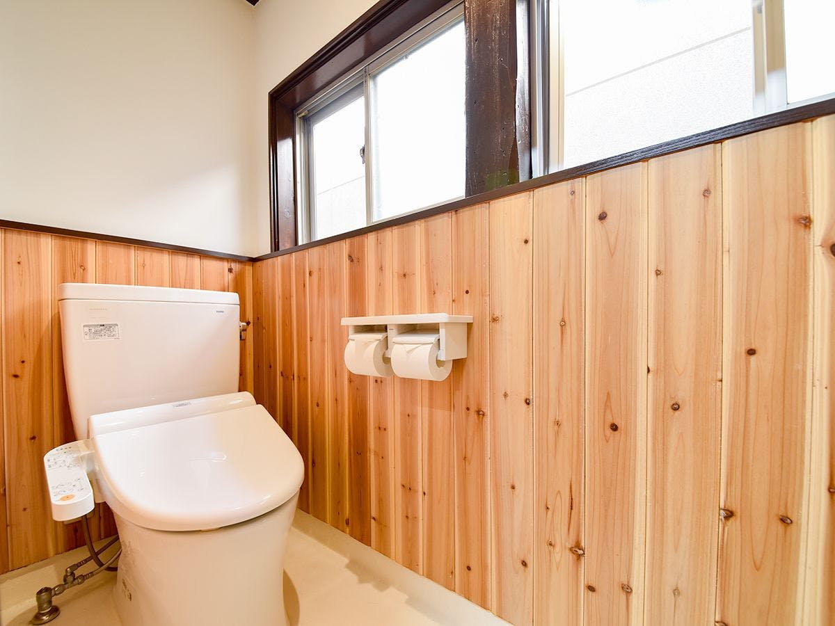 *全館ウォシュレット付トイレ完備