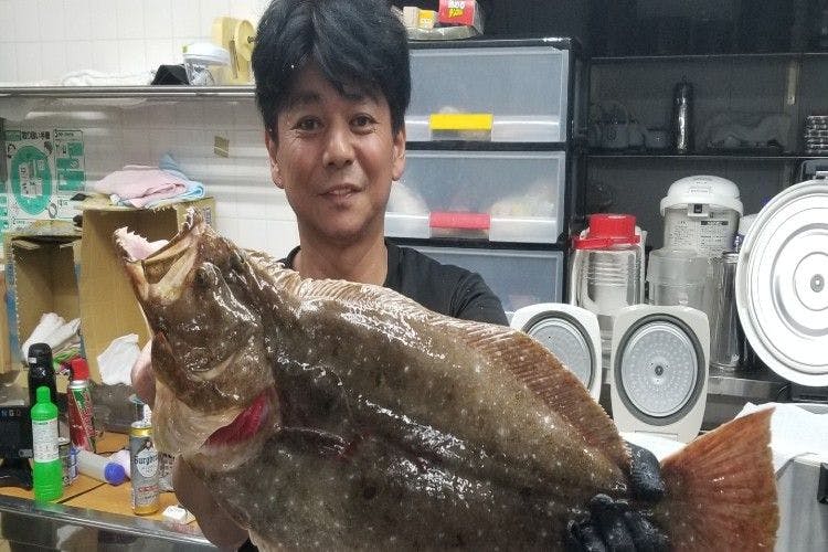 新鮮的當地志摩海域天然魚