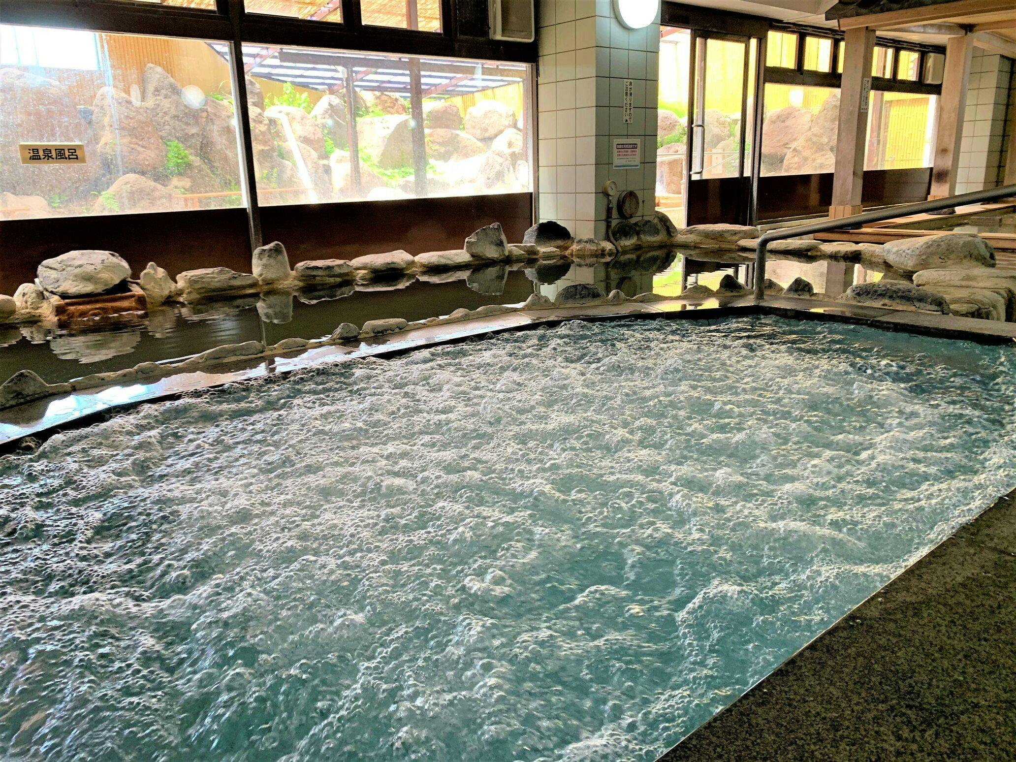 【น้ำพุร้อนธรรมชาติ・ซากุโนะยุ】อ่างอาบน้ำฟอง