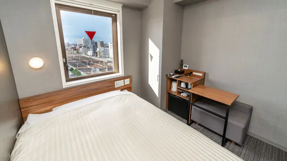 Room with a view of the Shinkansen