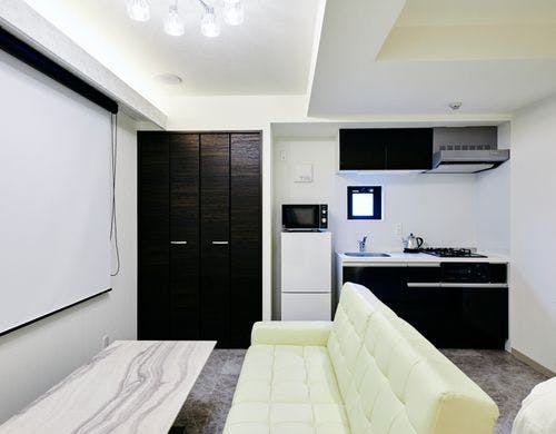 402号室のキッチンです。