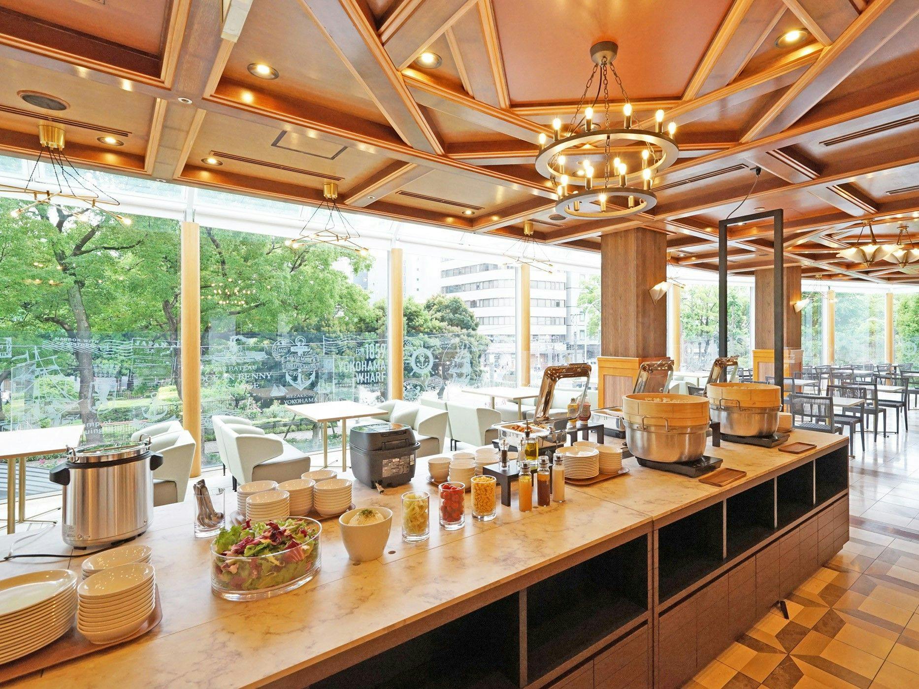 สถานที่รับประทานอาหารเช้า / บุฟเฟ่ต์อาหารญี่ปุ่นและตะวันตก