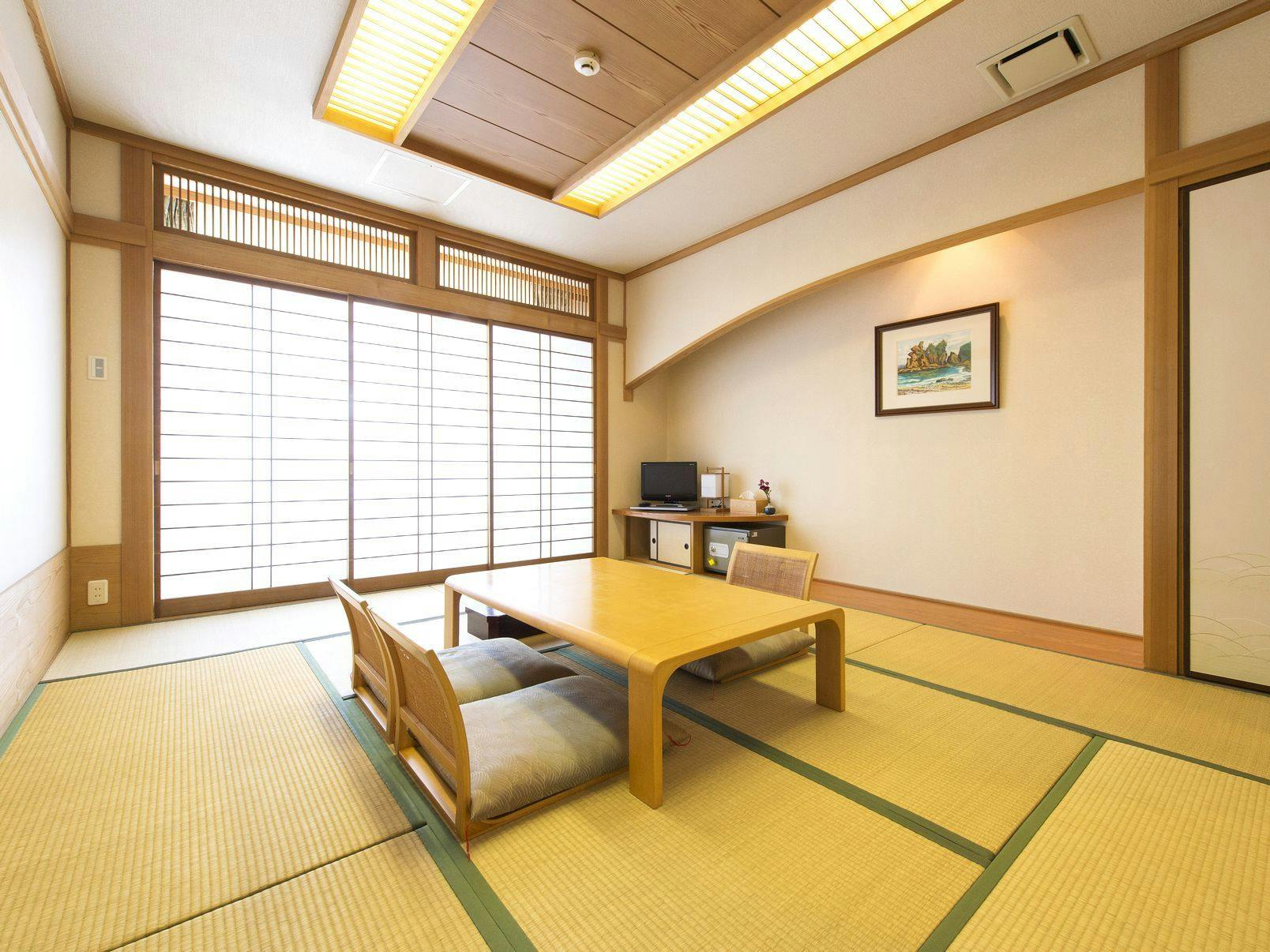 【ปลอดบุหรี่】ห้องสไตล์ญี่ปุ่น 10 เสื่อ/32 ตร.ม. (เสื่อฆ่าเชื้อ)