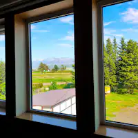 วิวจากหน้าต่าง