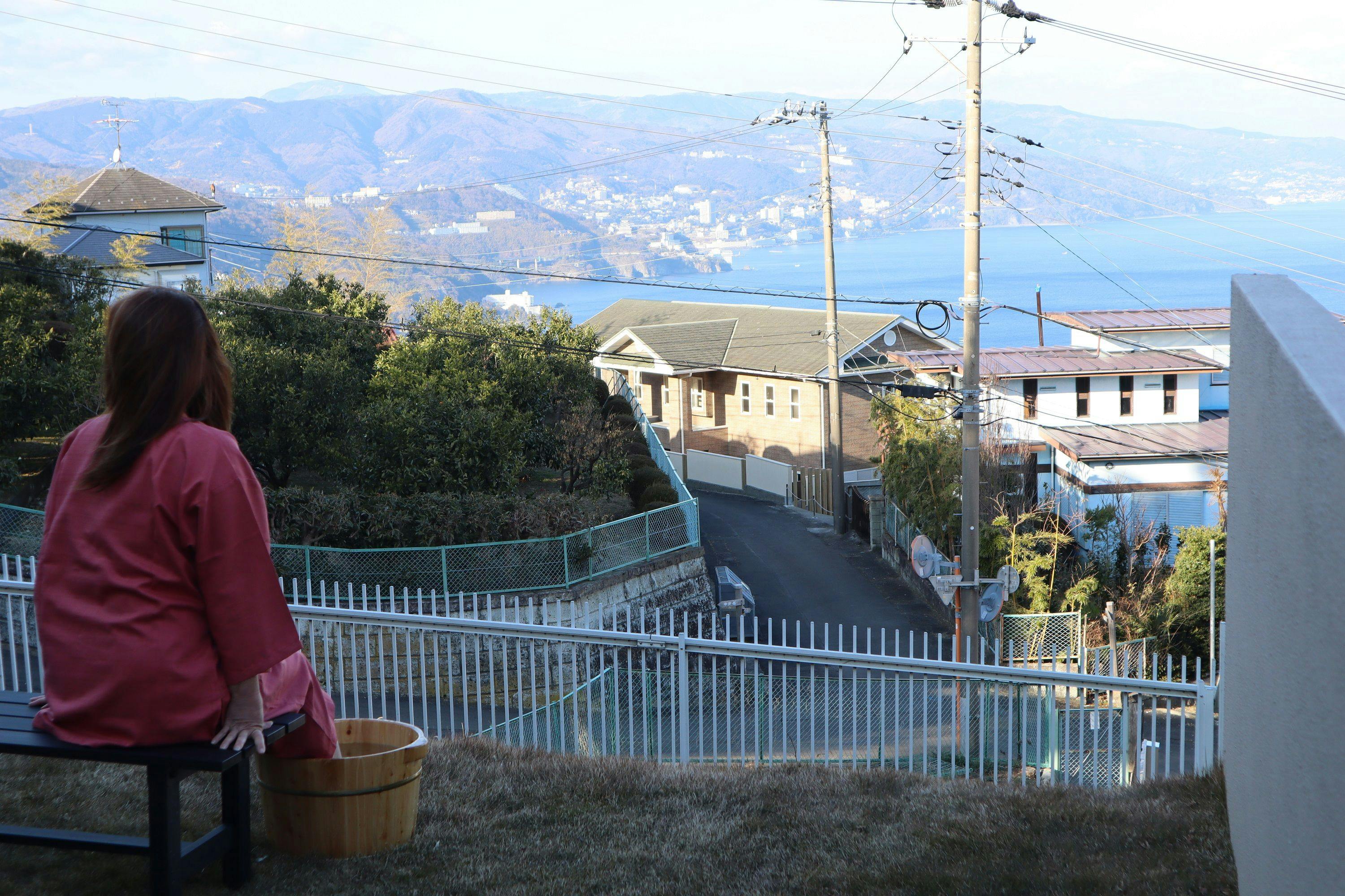 Ocean View Hot Spring Villa in Atami - Mitsuki Ajiro