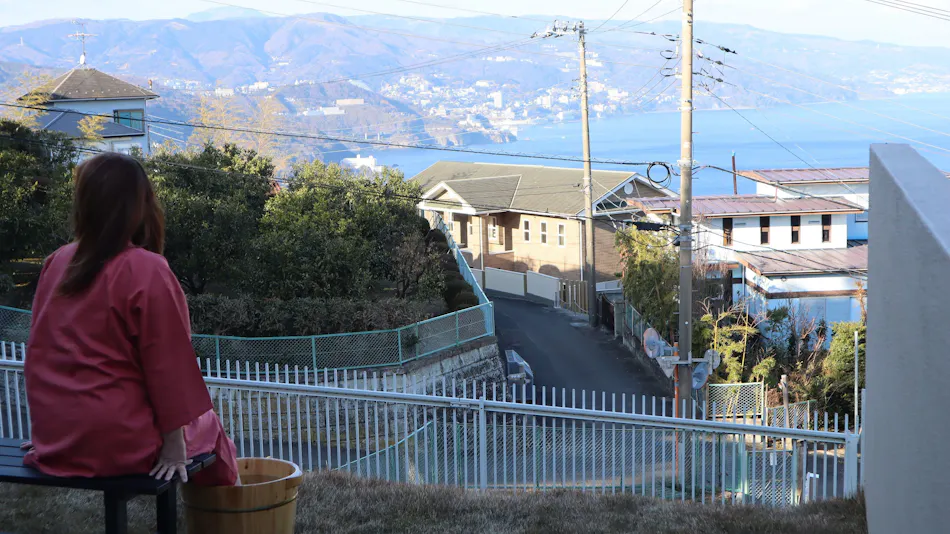 Ocean View Hot Spring Villa in Atami - Mitsuki Ajiro