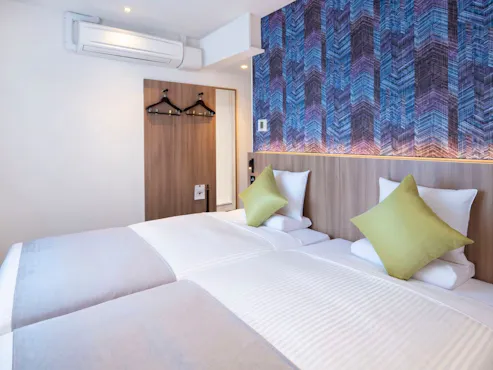 ห้องพักแบบเตียงคู่มาตรฐาน