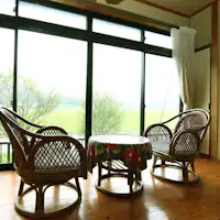 ห้องสไตล์ญี่ปุ่นพร้อมพื้นไม้แยกต่างหาก