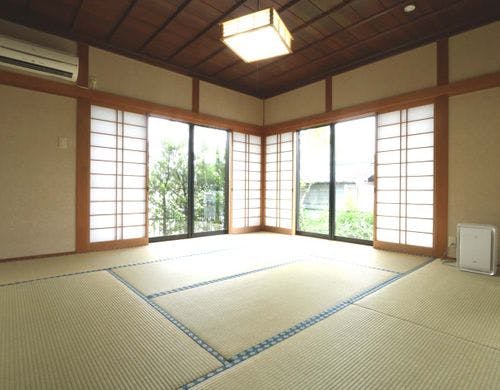 特別離れの囲炉裏