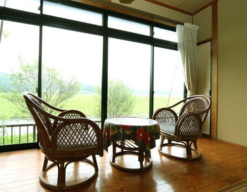 離れ和室の板の間