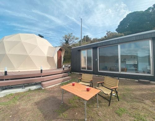 全室専用コンテナルーム付き。