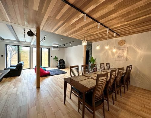 40帖のリビング