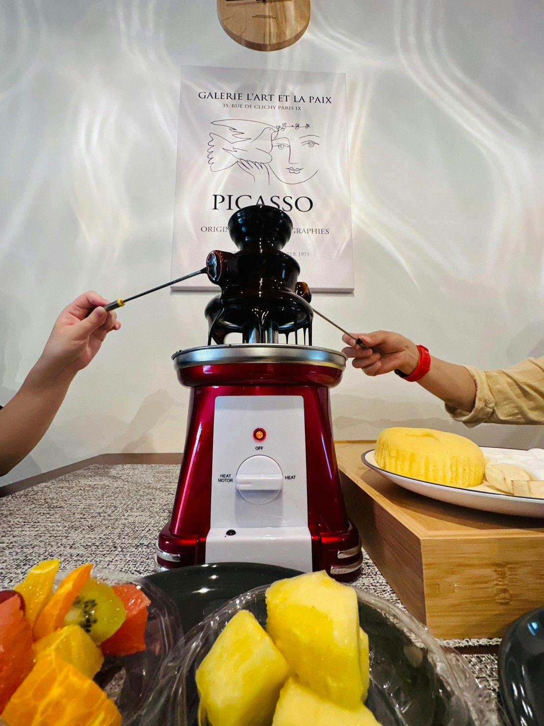 น้ำพุช็อกโกแลต