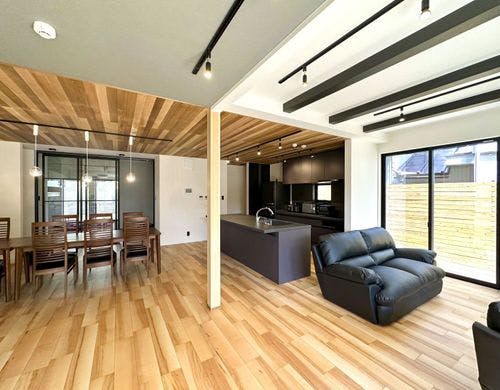 40畳のリビング