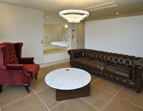 ソファーでゆっくり