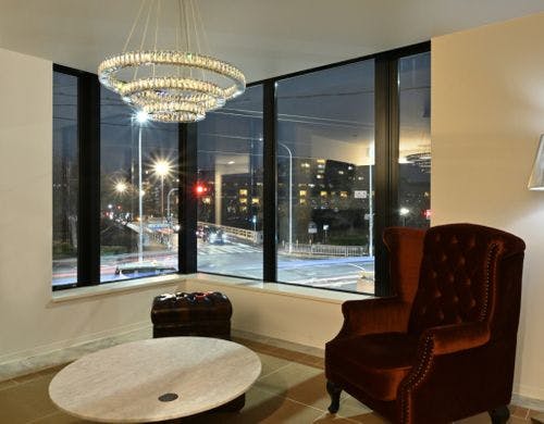 夜の眺めも最高