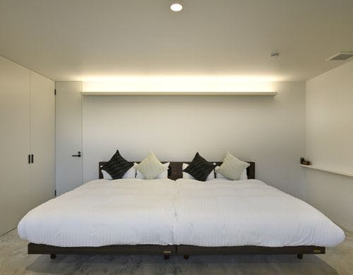 キングサイズのベットが2台