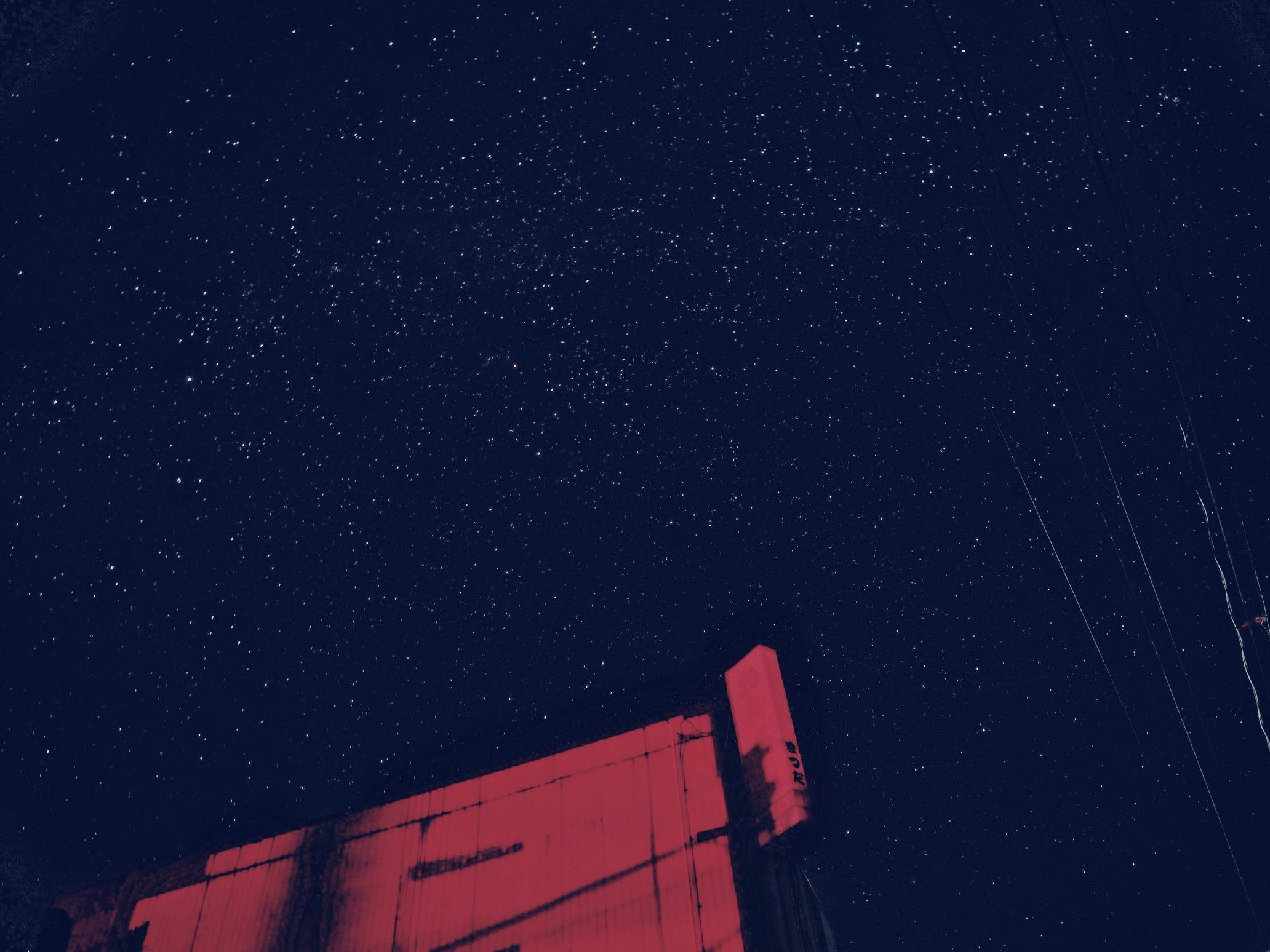 A sky full of stars even outside the premises!