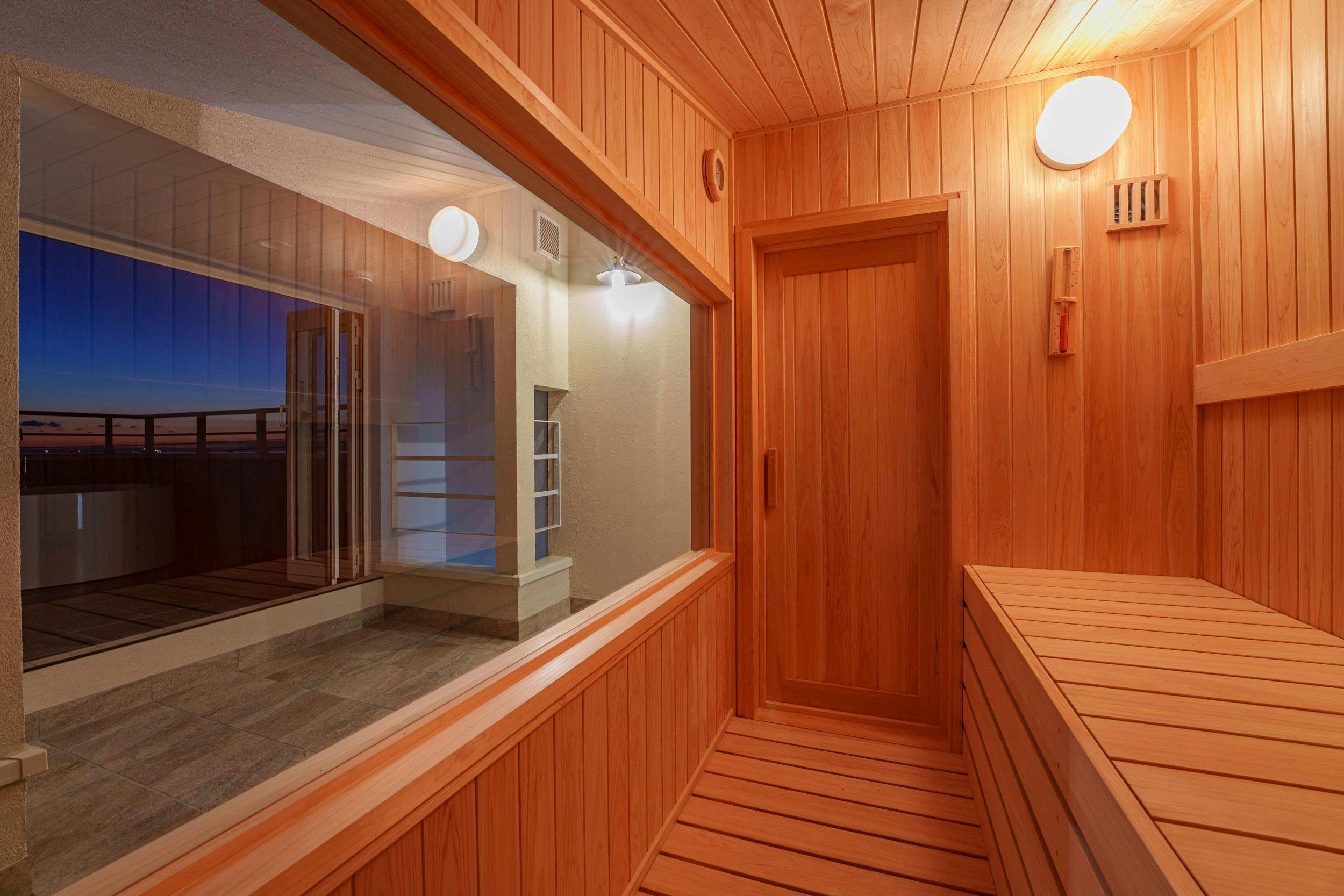 ห้องซาวน่าที่สมบูรณ์แบบ