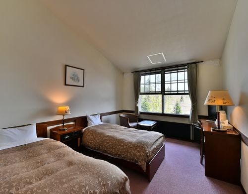 お部屋から望む八ヶ岳連峰