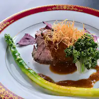 อาหารเย็น - ตัวอย่างเมนูเนื้อสัตว์.