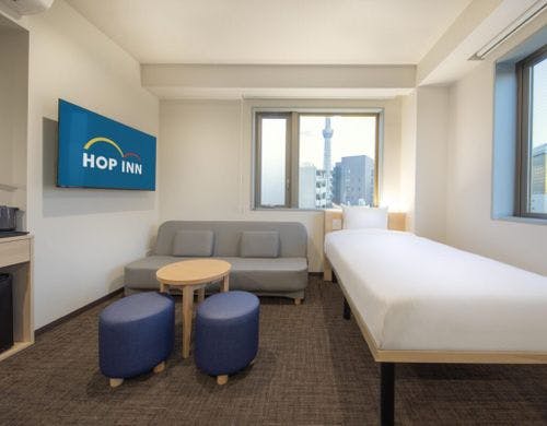 【デラックストリプルソファベッド付】