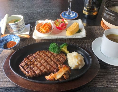 若狭牛ステーキコース