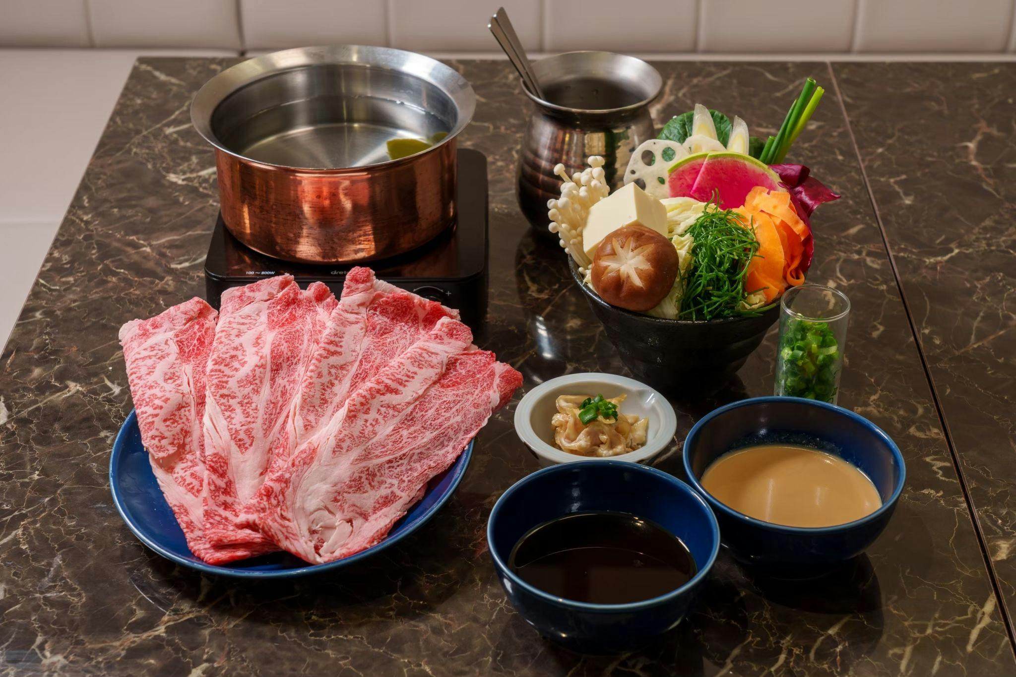 Rencana dengan makan malam shabu-shabu.