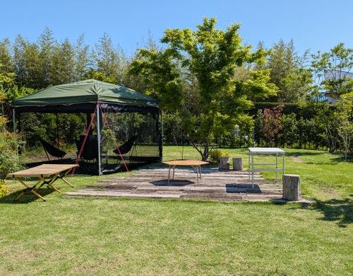 夏用虫よけテント