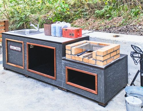 BBQ機材は一式無料